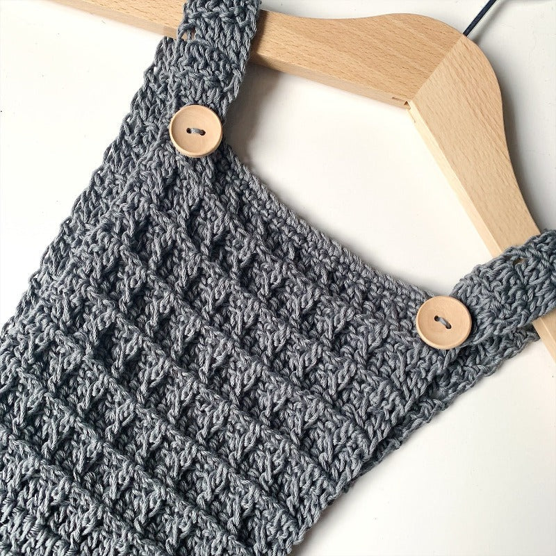 Waffle romper | organic baby clothes UK — KIDDYKIND