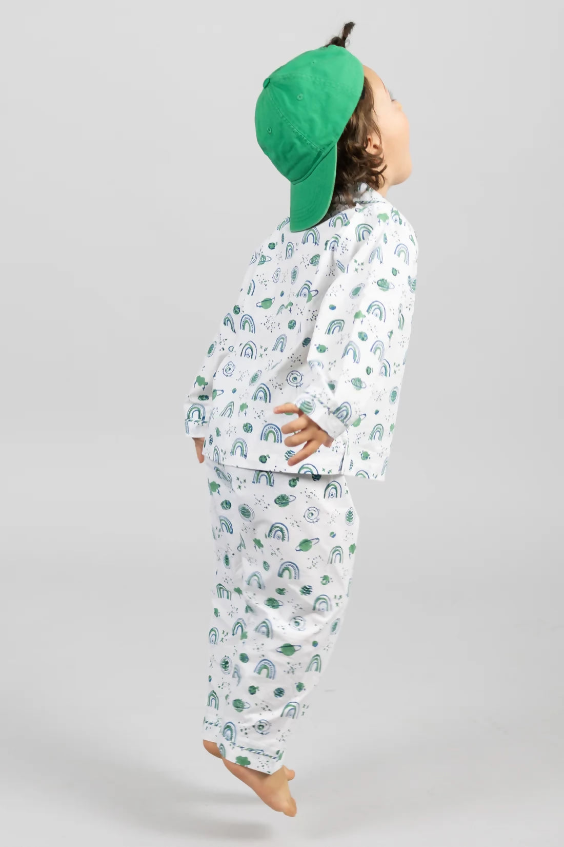 Interstellar Hide-and-Seek - Organic Cotton Kids Pyjamas