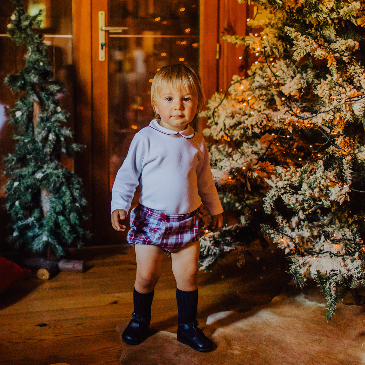 Paddington Baby Bodysuit - Burgundy