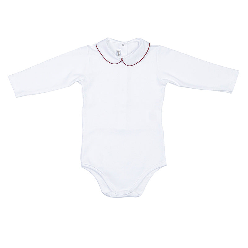 Paddington Baby Bodysuit - Burgundy