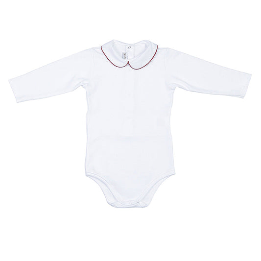Paddington Baby Bodysuit - Burgundy