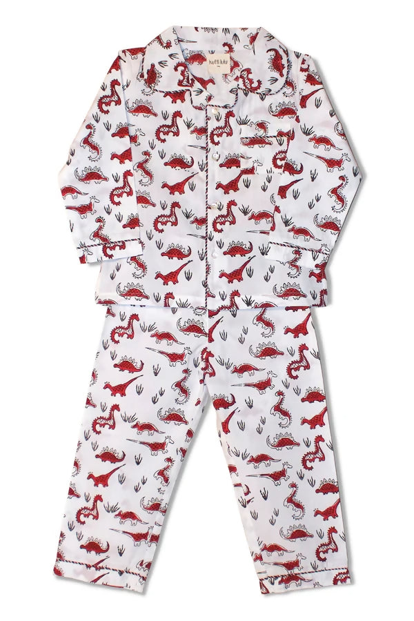 Tag-a-saurus Tales - Organic Cotton Kids Pyjamas