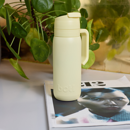 400ml Brew Flask - Stainless Steel insulated reusable Coffee Cup - BOTL | BPA-free plastic-free kids bottle UK