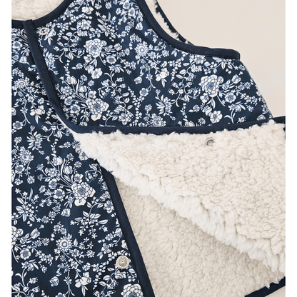 Kids Stylish Vest - Blue Himmelblomst