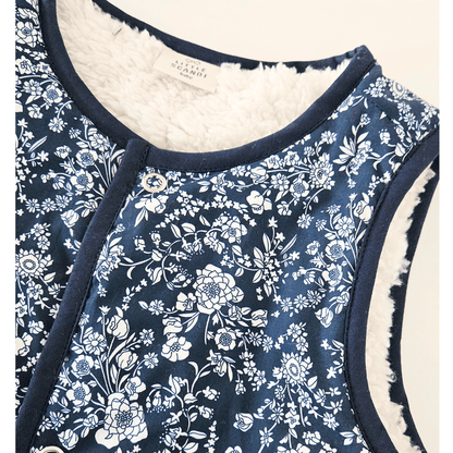 Kids Stylish Vest - Blue Himmelblomst