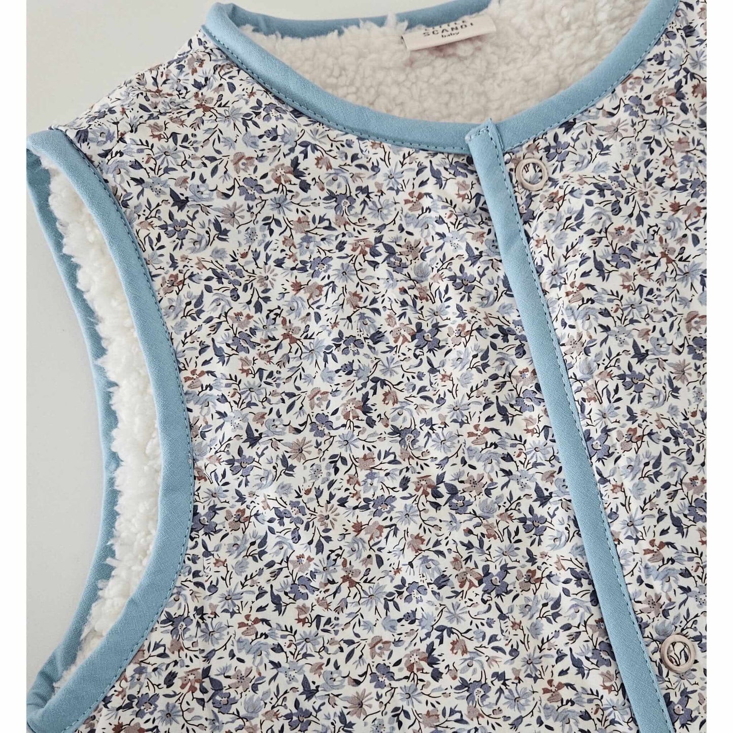 Kids Stylish Vest - Poppy Leafy