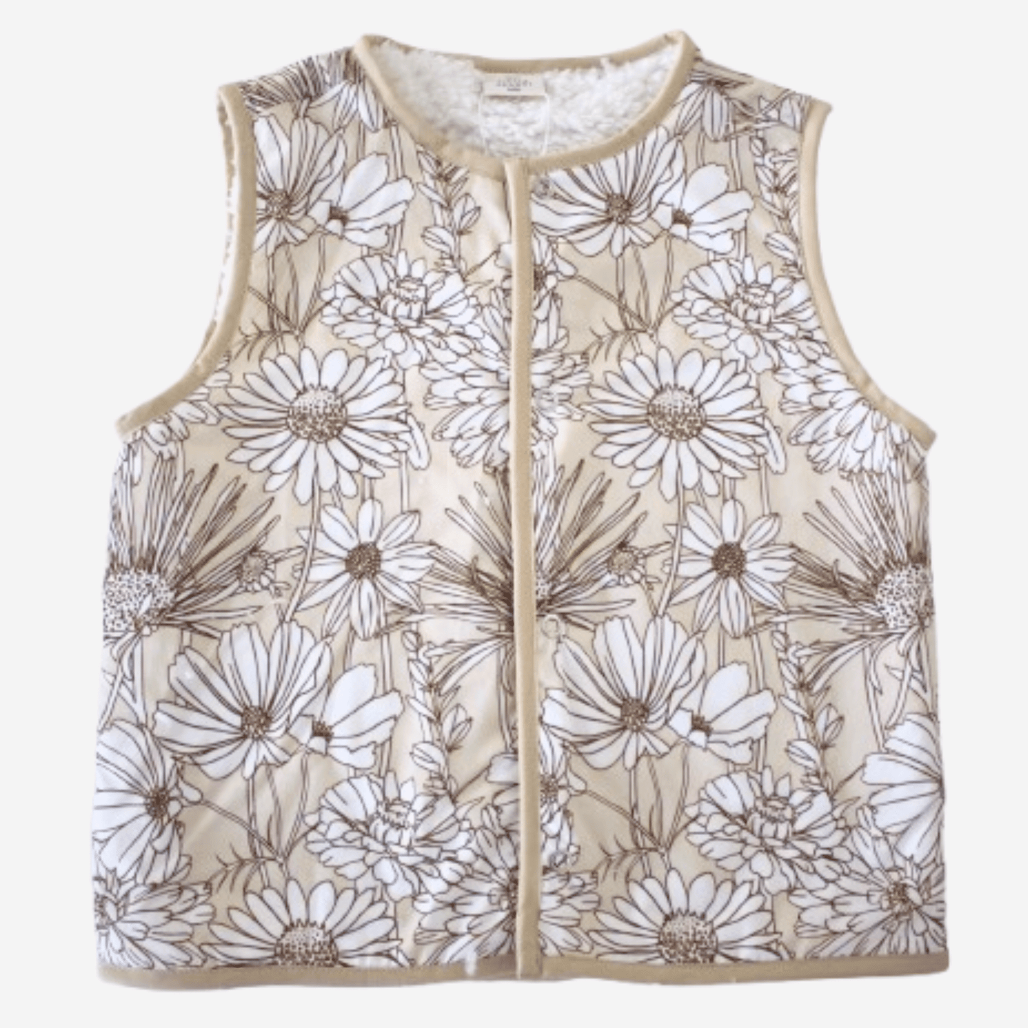Kids Stylish Vest - Bloom In The Wild | sustainable organic baby UK