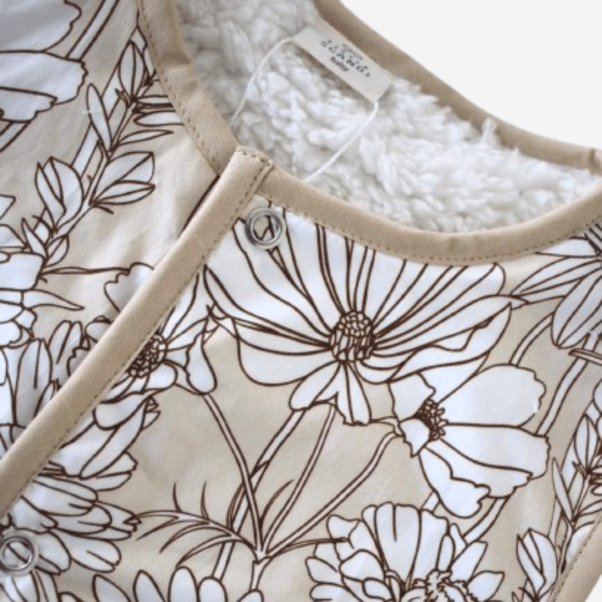 Kids Stylish Vest - Bloom In The Wild | sustainable organic baby UK