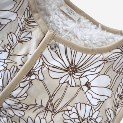 Kids Stylish Vest - Bloom In The Wild | sustainable organic baby UK