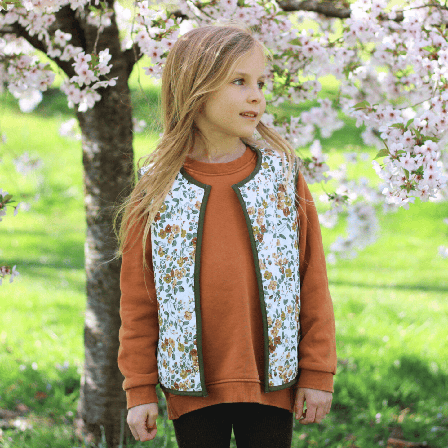 Kids Stylish Vest - Viola Cornuta