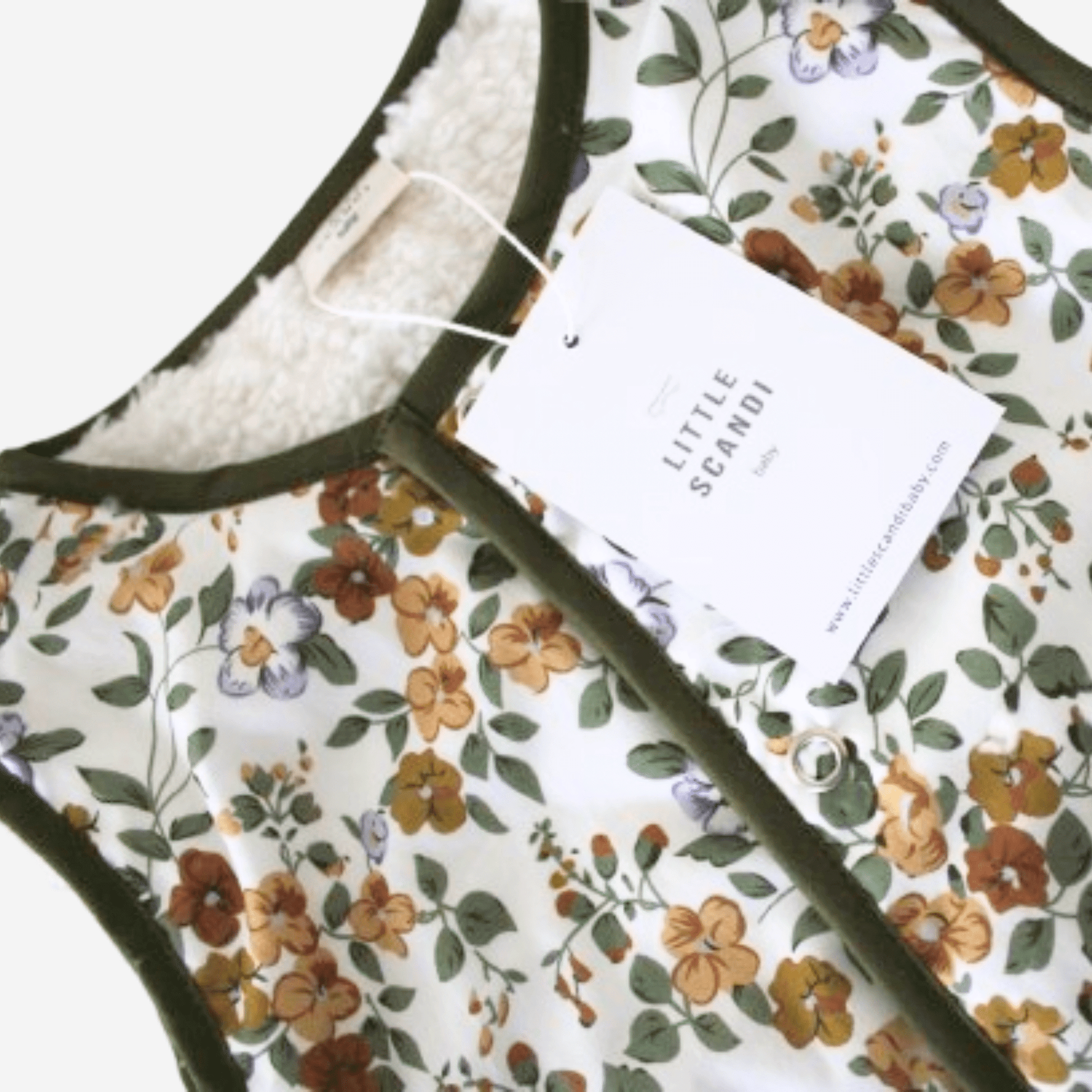 Conscious baby essentials: Kids Vest - Viola Cornuta | KIDDYKIND
