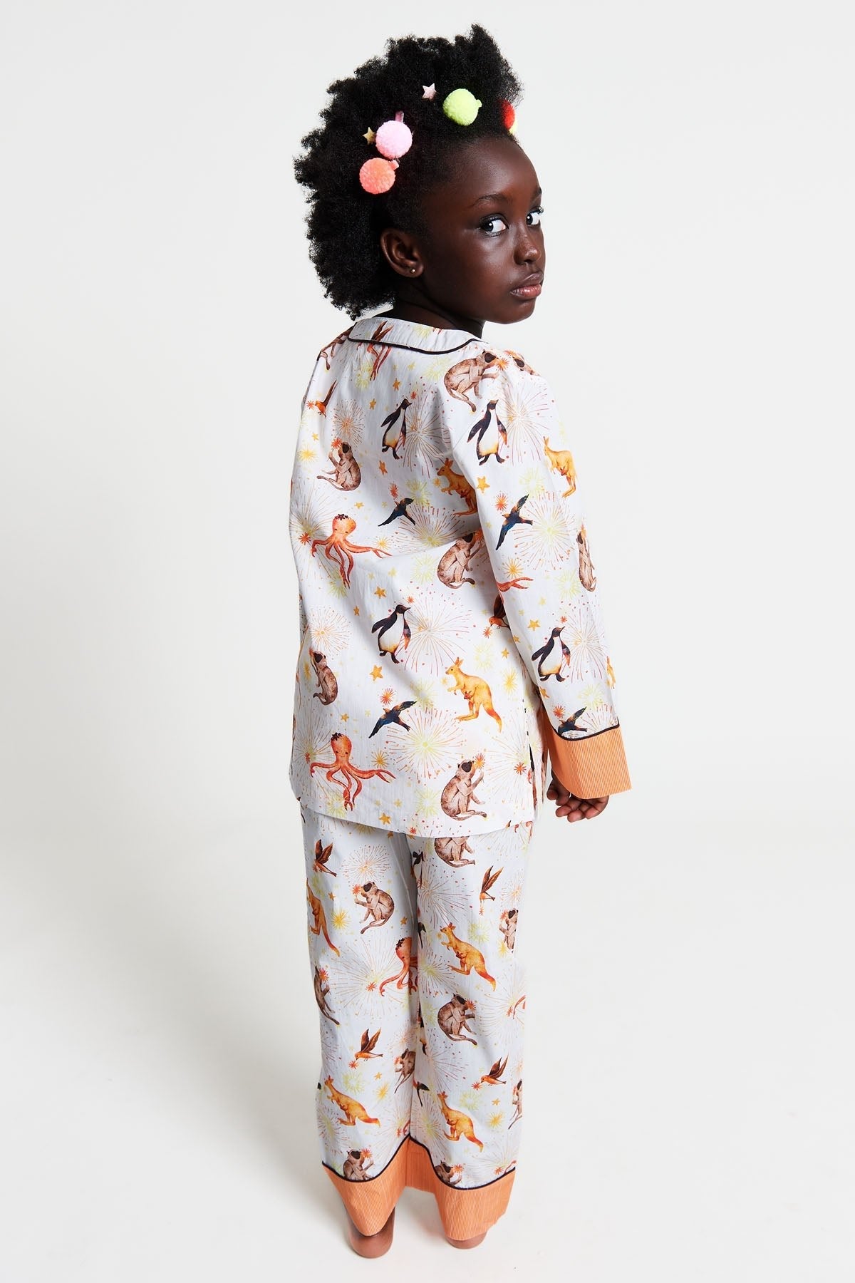 light up, light up! - organic cotton kids pyjama set - Kutti Lulu