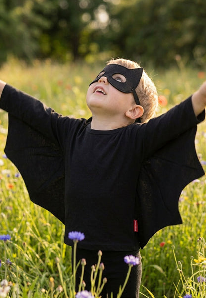 Organic Batwing T-Shirt & Mask Costume Set