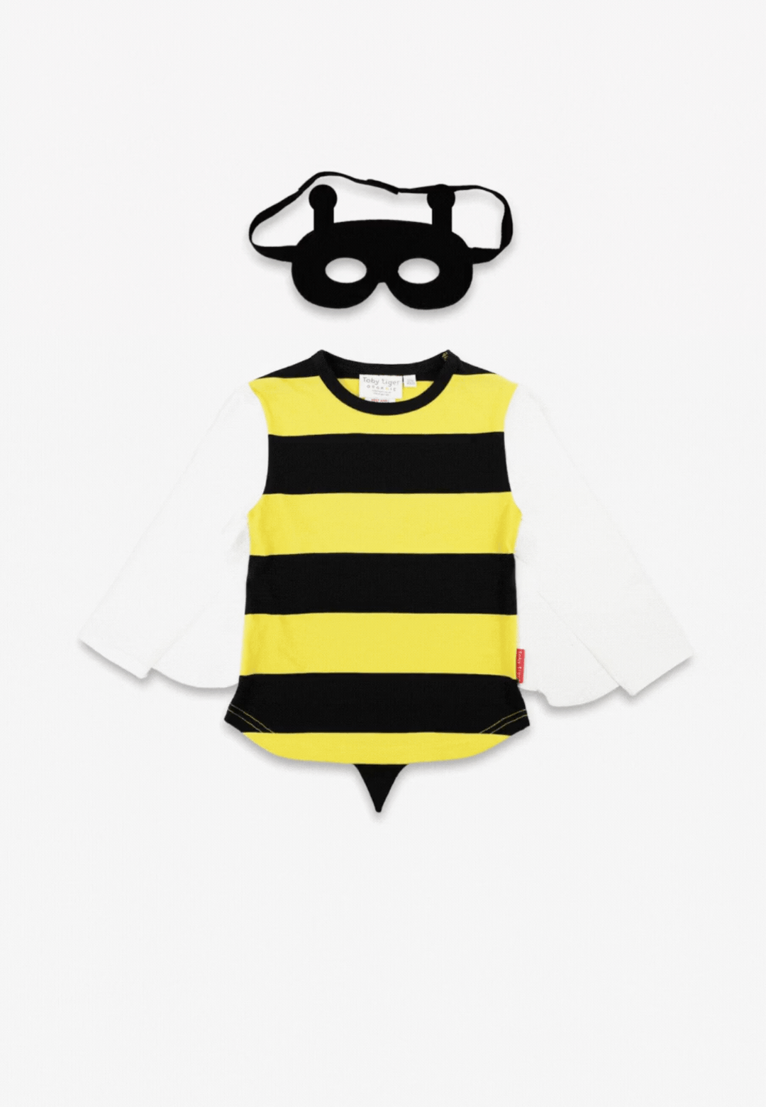 Organic Bee T-Shirt & Mask Set by Toby Tiger | Kiddykind