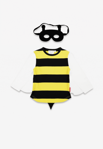 Organic Bee T-Shirt & Mask Set by Toby Tiger | Kiddykind