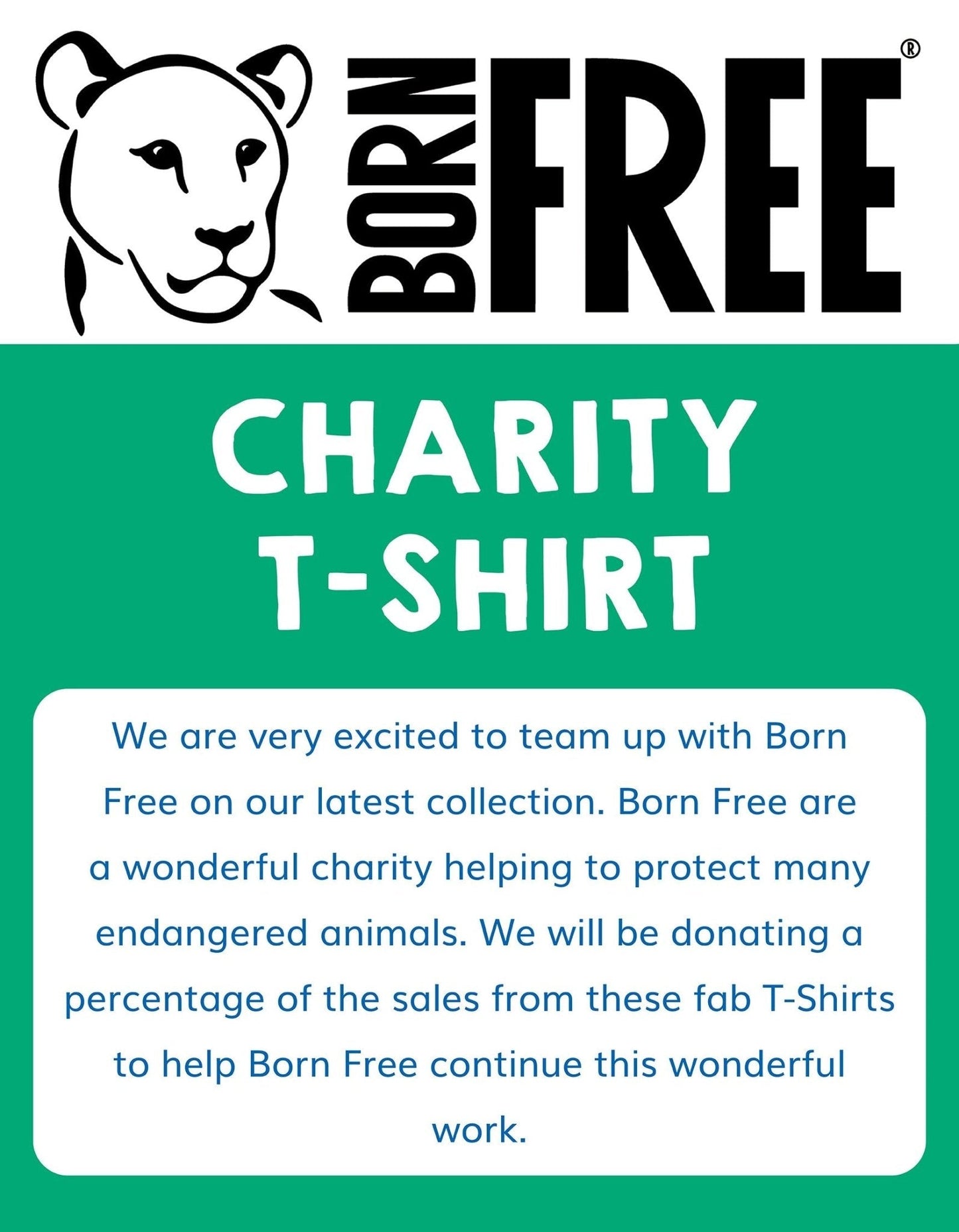Organic Born Free Lion Applique Long-Sleeved T-Shirt by Toby Tiger, GOTS-certified, vetted by KIDDYKIND