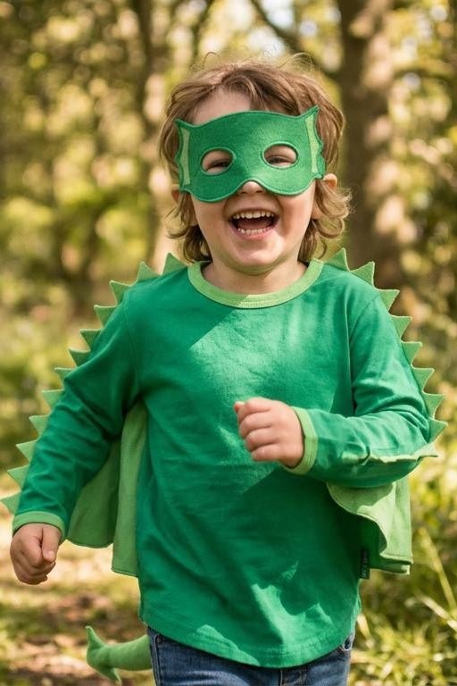 Organic Dragon T-Shirt & Mask Set