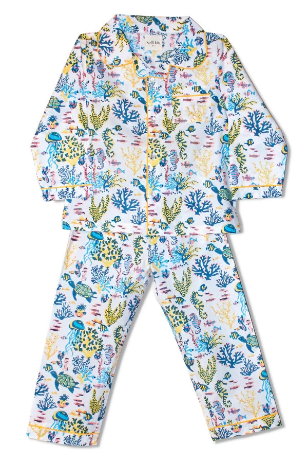 organic cotton kids pyjamas, award winning kids organic pyjamas Kutti Lulu