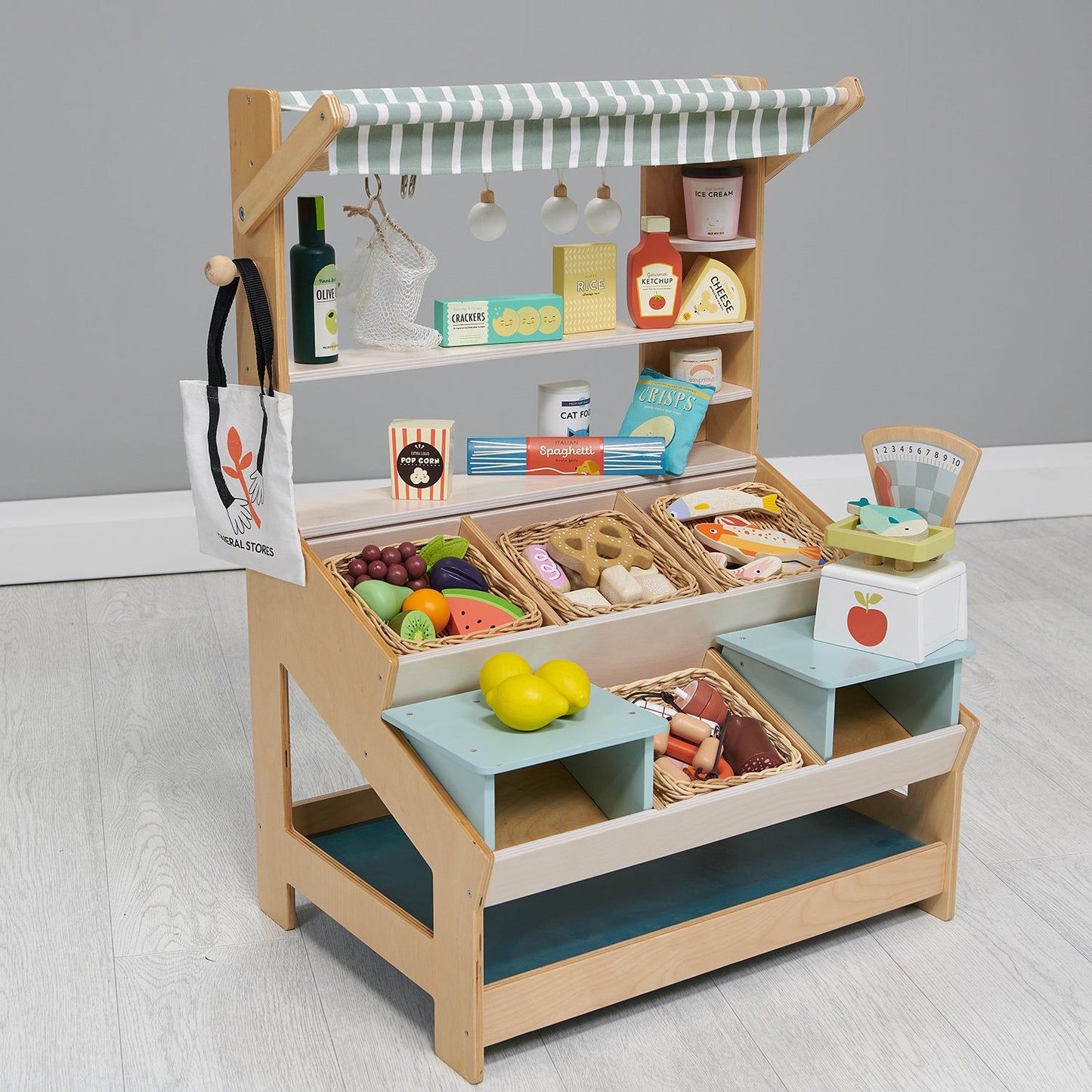 Market Day Bundle (General Stores, Scales, Grocery Set, 4 x Food Crates)