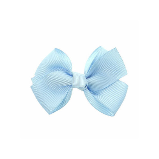 Medium Bow Clip - Baby Blue by Beatrice and Bee, vetted by KIDDYKIND