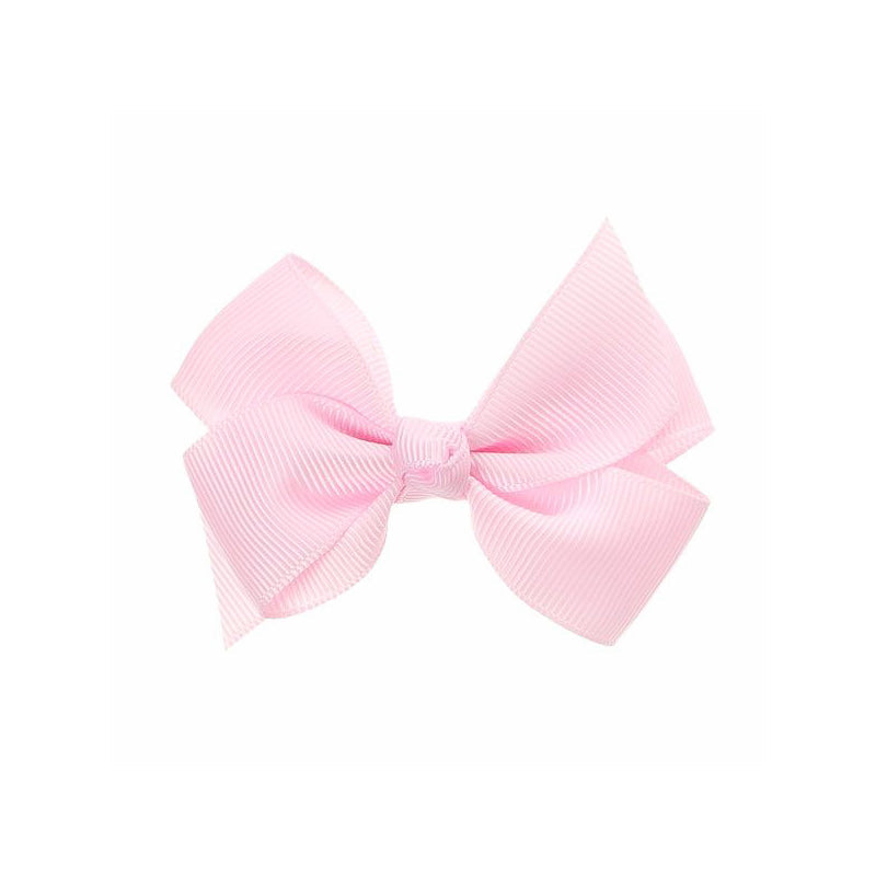 Medium Bow Clip - Baby Pink