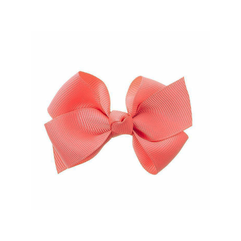 Medium Bow Clip - Coral by Beatrice and Bee, vetted by KIDDYKIND