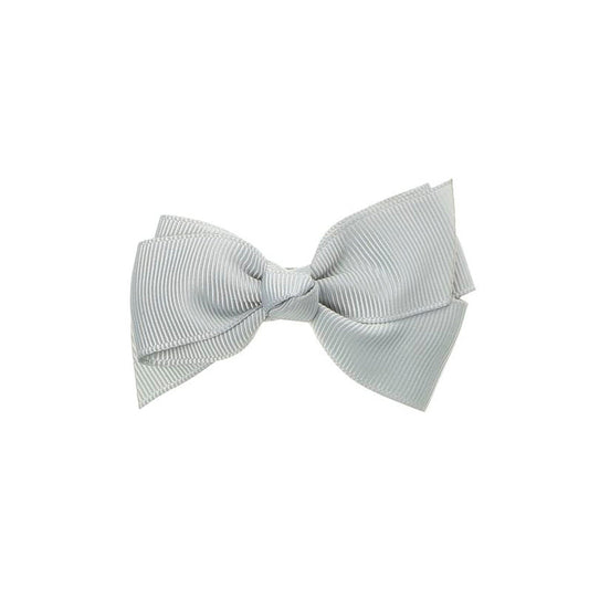 Medium Bow Clip - Grey