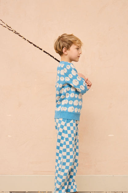 Flock of Sheep Jumper | Iceland Blue
