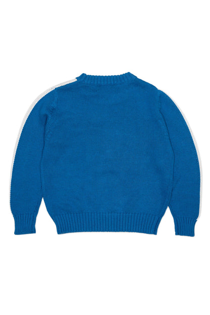 Striped Rocket Jumper | Cobalt