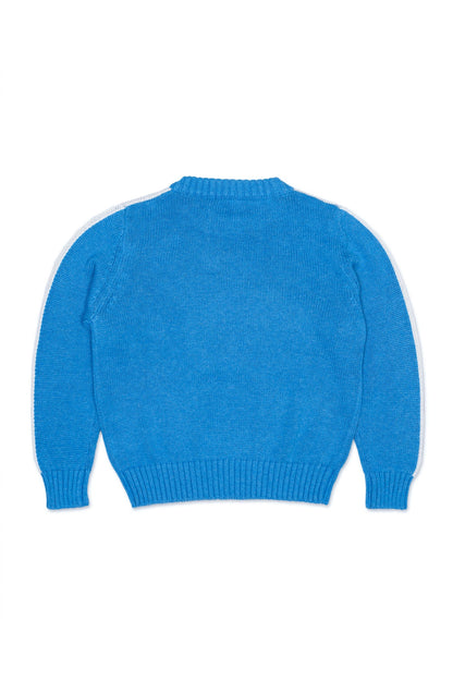 Striped Rocket Jumper | Hussar Blue