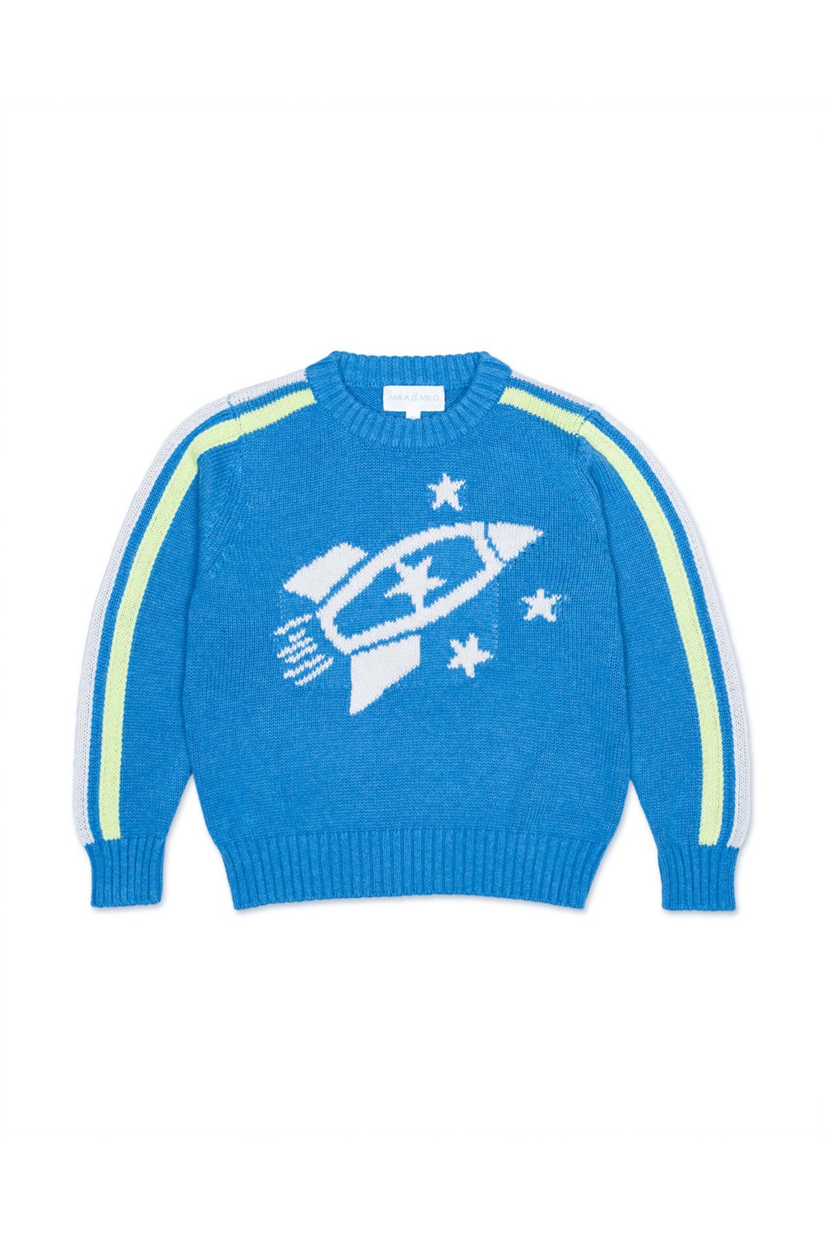 Striped Rocket Jumper | Hussar Blue