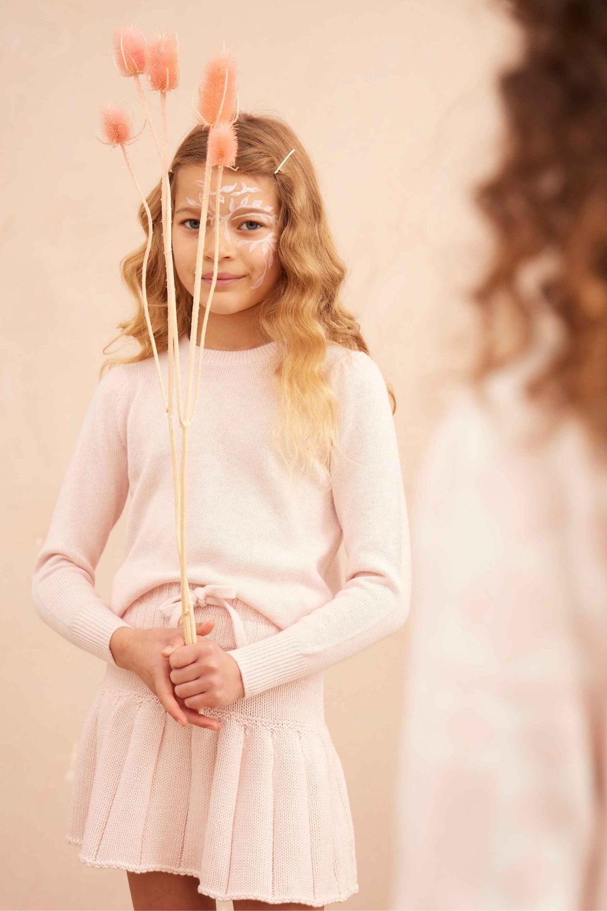 Angel Wings Jumper | Blush