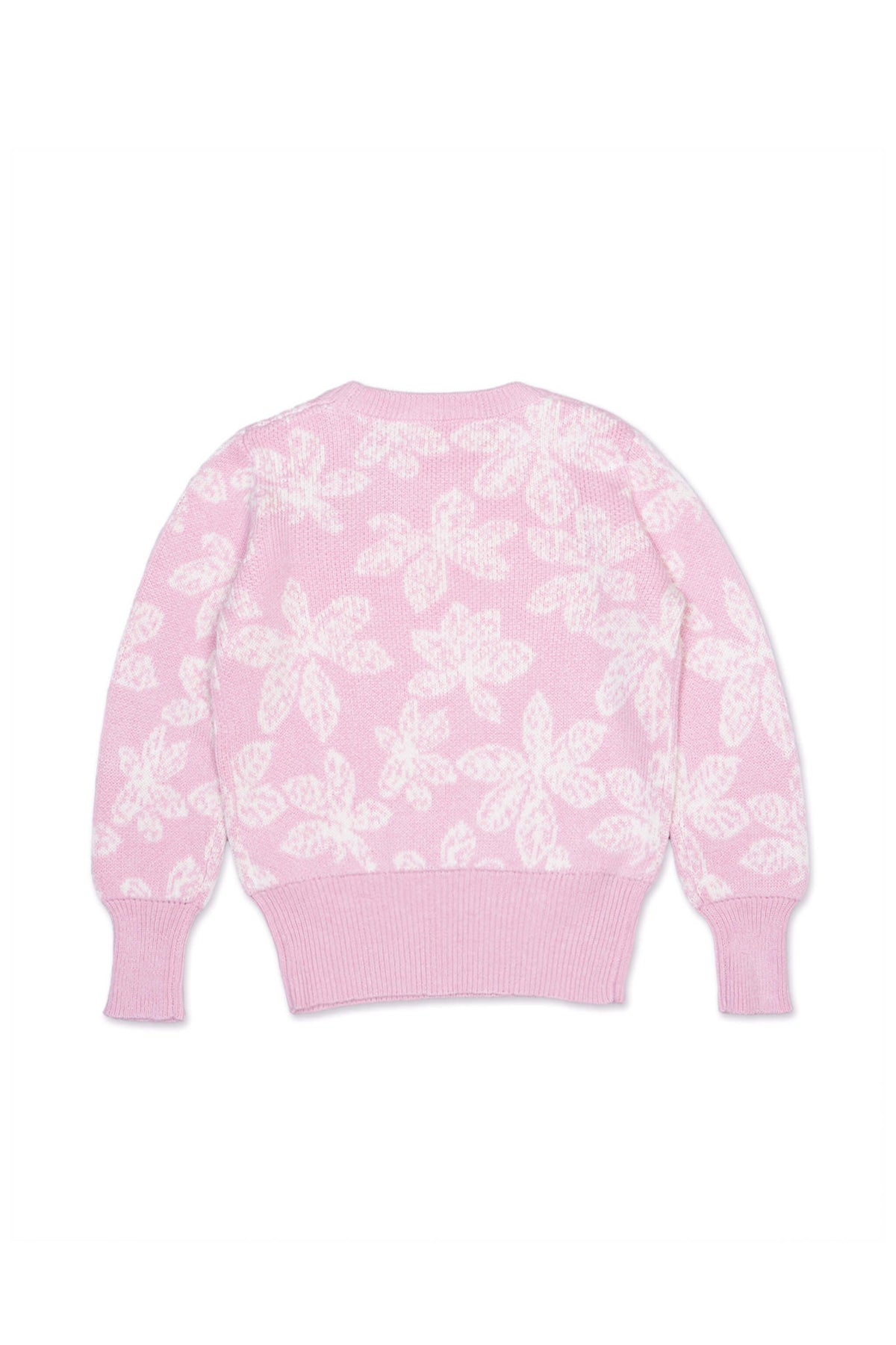 Chestnut Leaves Jumper | Bubble Gum