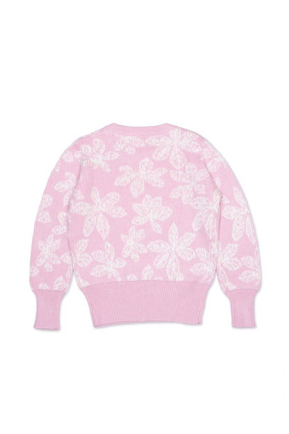 Chestnut Leaves Jumper | Bubble Gum