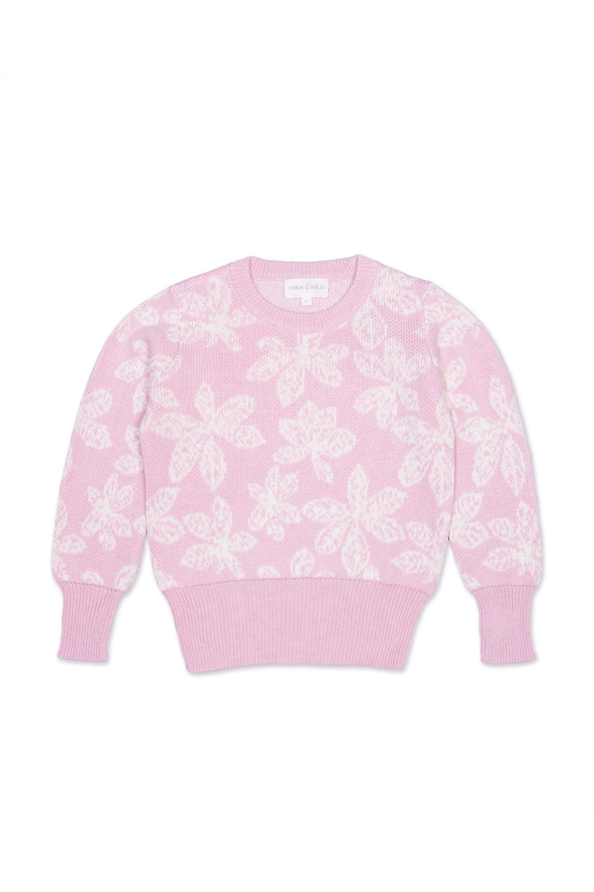 Chestnut Leaves Jumper | Bubble Gum
