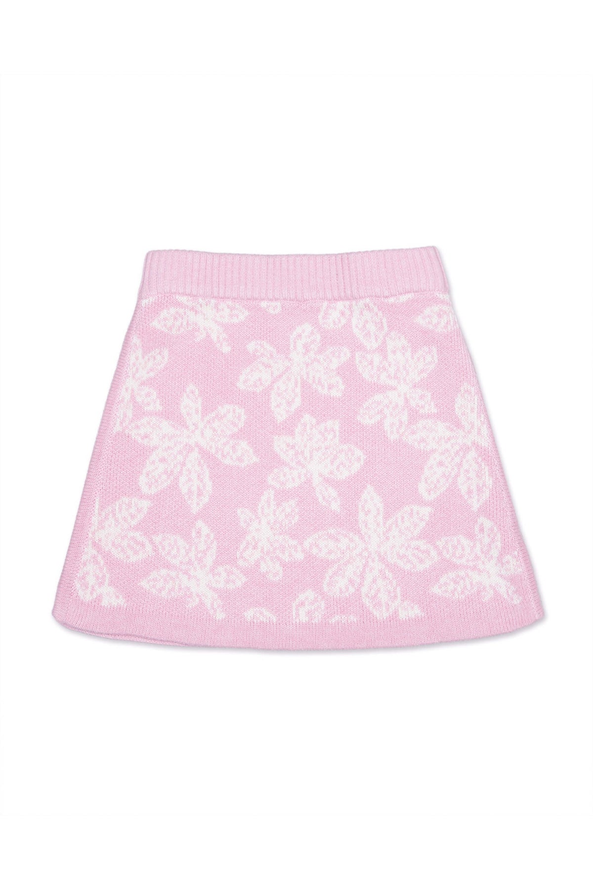 Chestnut Leaves Skirt | Bubble Gum