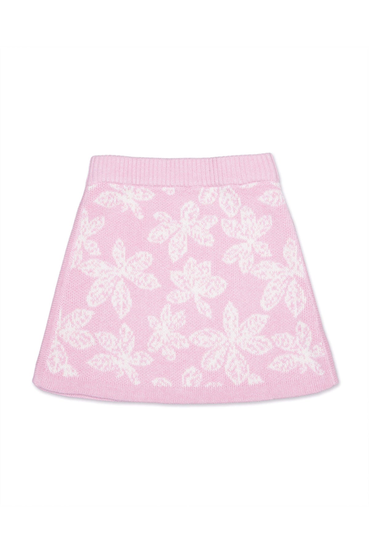 Chestnut Leaves Skirt | Bubble Gum