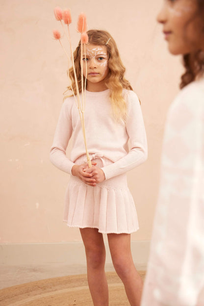 Pleated Tennis Skirt | Blush