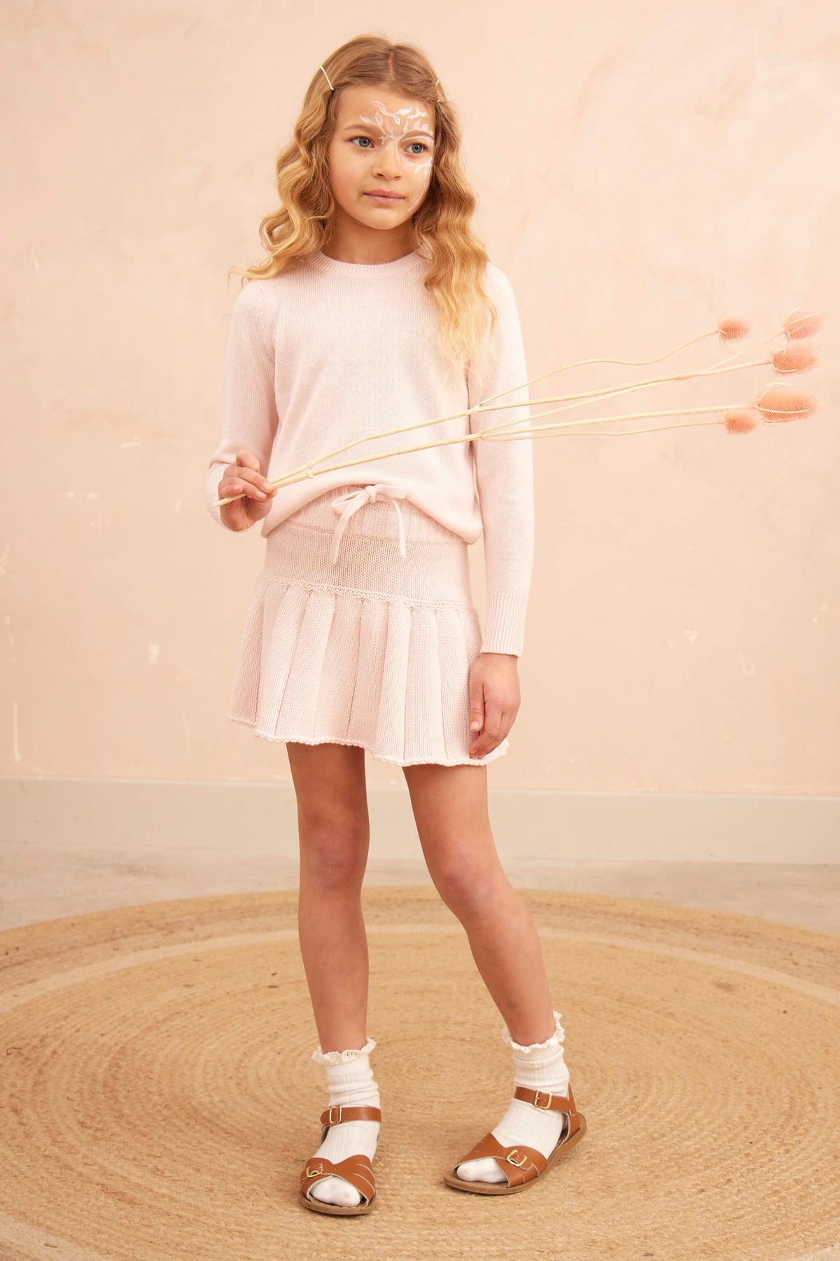 Pleated Tennis Skirt | Blush