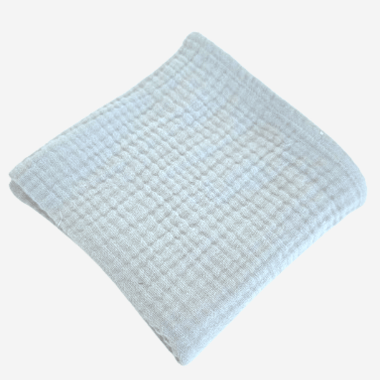 Mohair Soft Blue Feeding Blanket