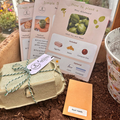 Start a Mini Allotment Kit by Little Green Creators | Kiddykind