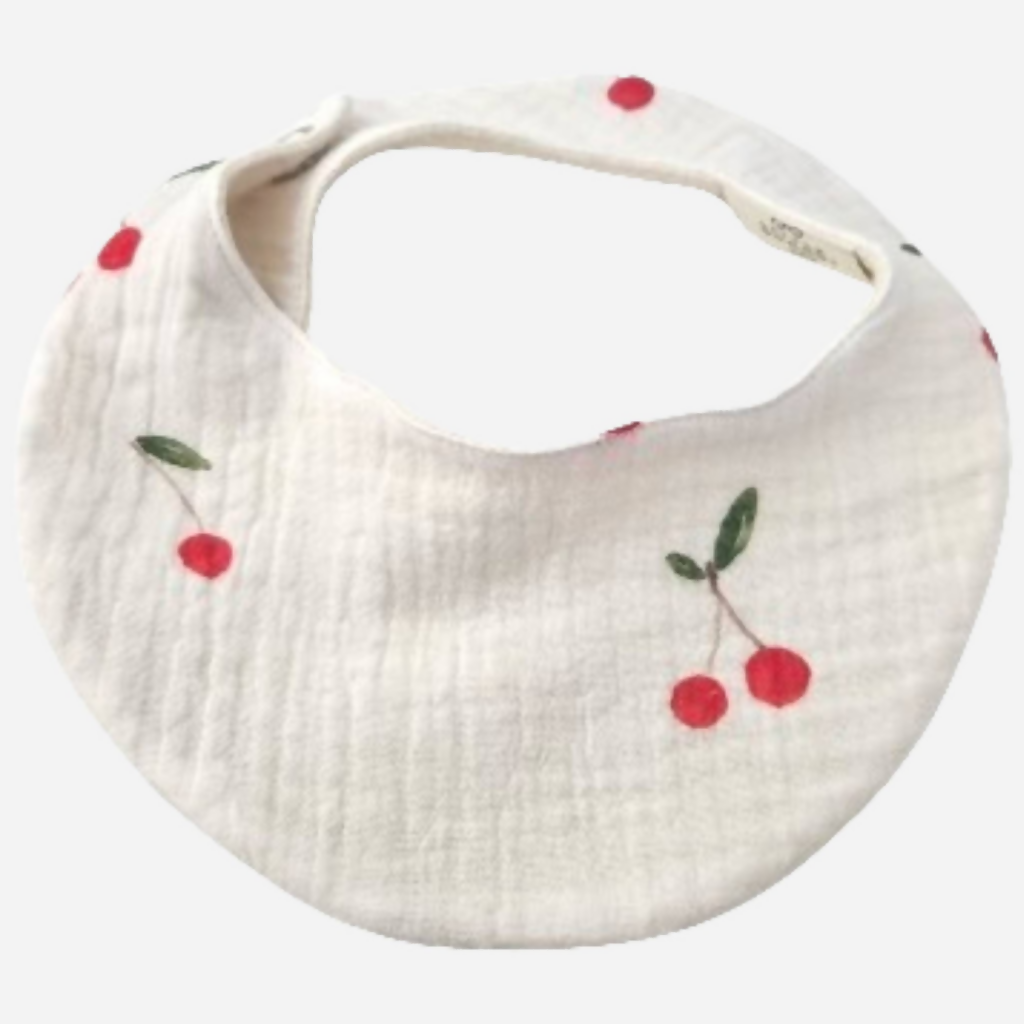 Cherries Waterproof Bib