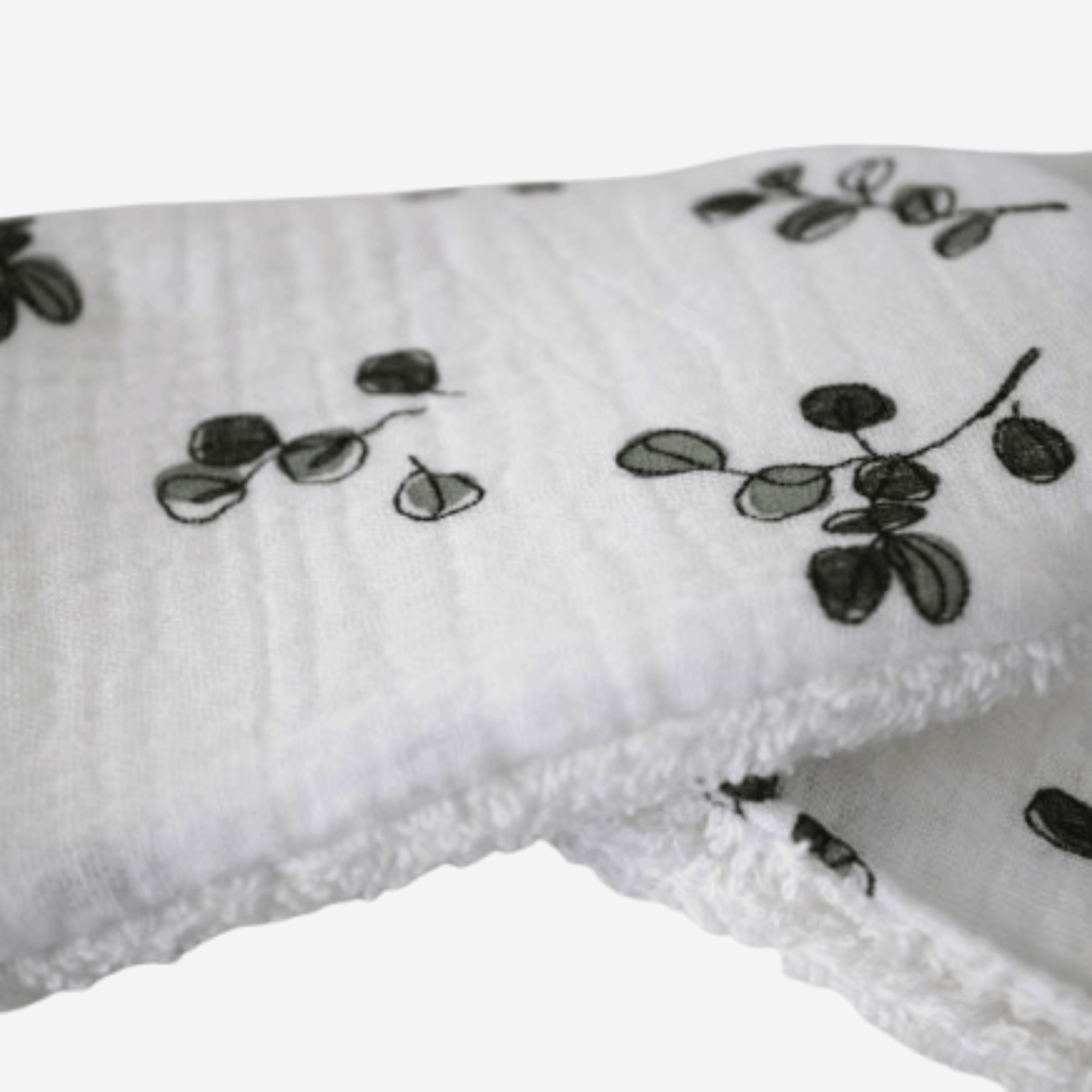 Oeko Tex Baby Leafy Cleaning Mitts - Bath mitts, Bathing Mitts Cleaning Mittens - Bath Gloves  Little Scandi baby