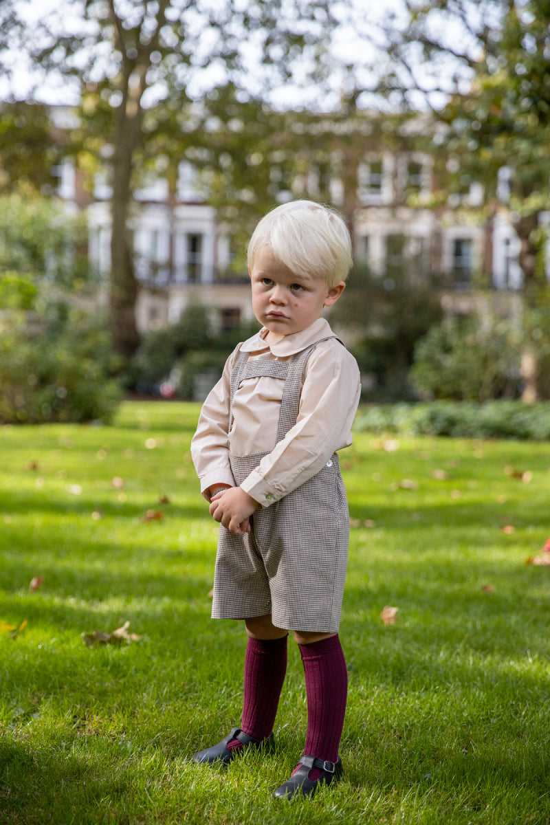 Oliver Baby Boy Shirt - Beige