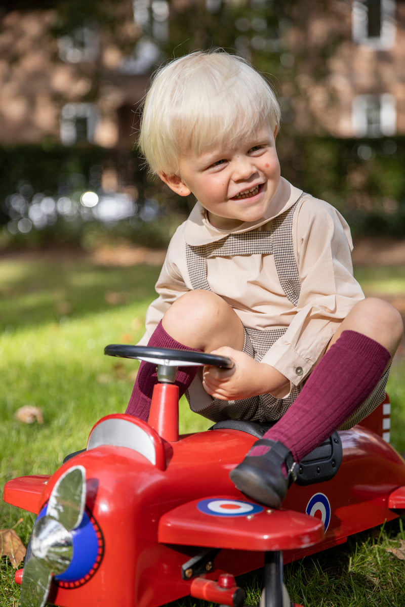 Oliver Baby Boy Shirt - Beige