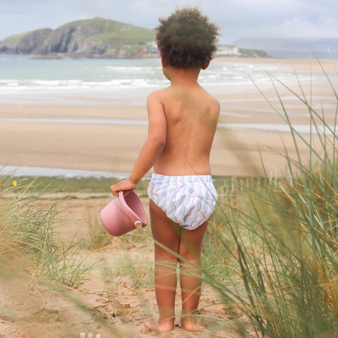 One Size Baby to Toddler Reusable Swim Nappies - Wiggle Waves