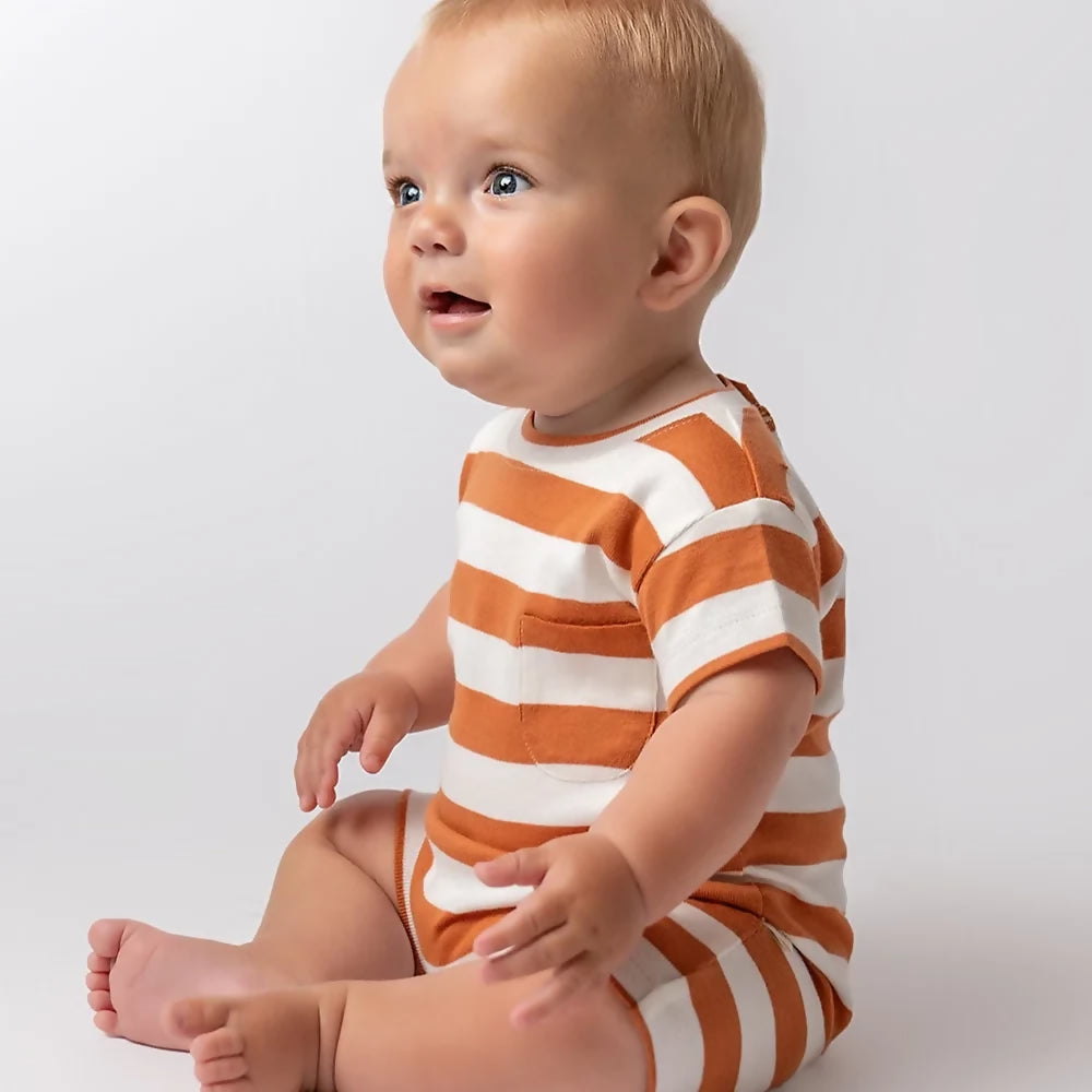 Organic Cotton Reef Romper
