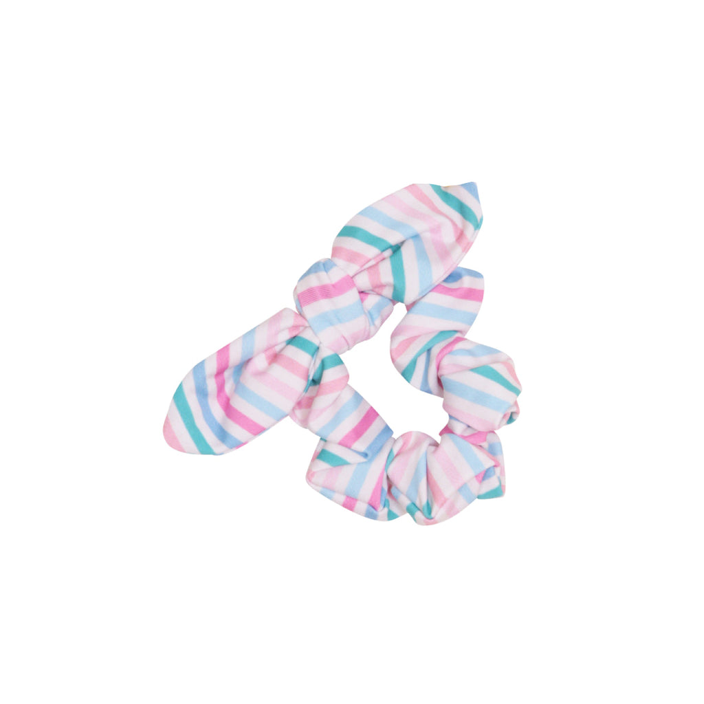 Pastel Striped Girl Scrunchie