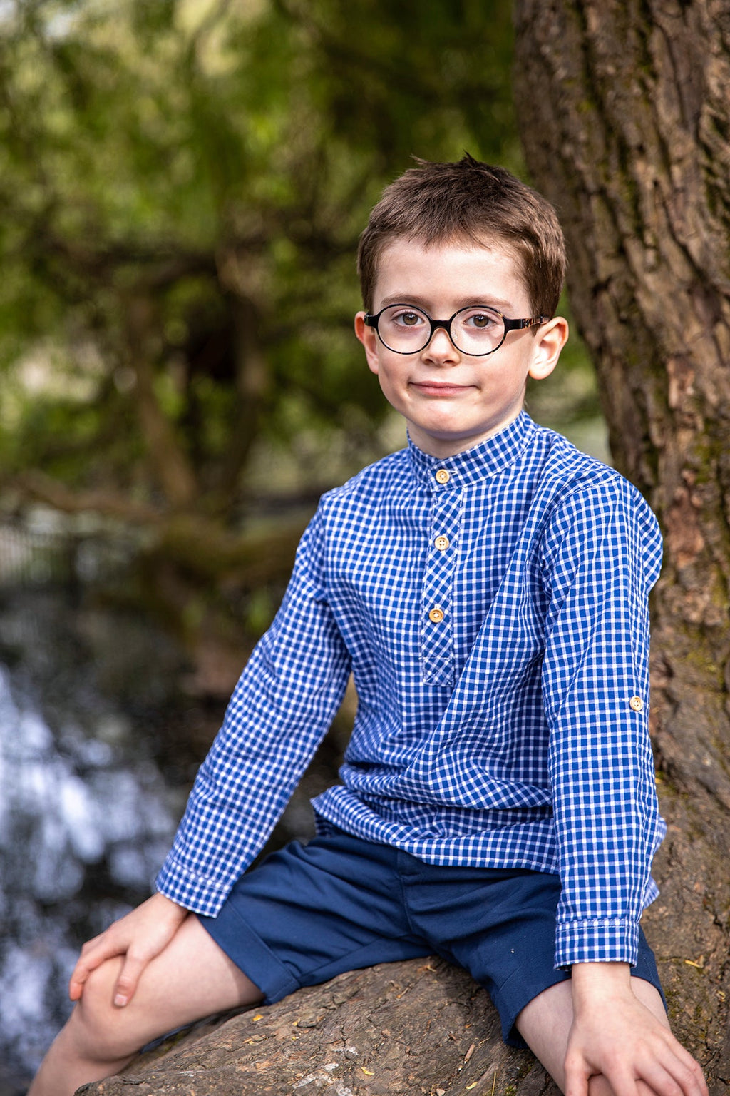 Paul Boy Shorts - Navy