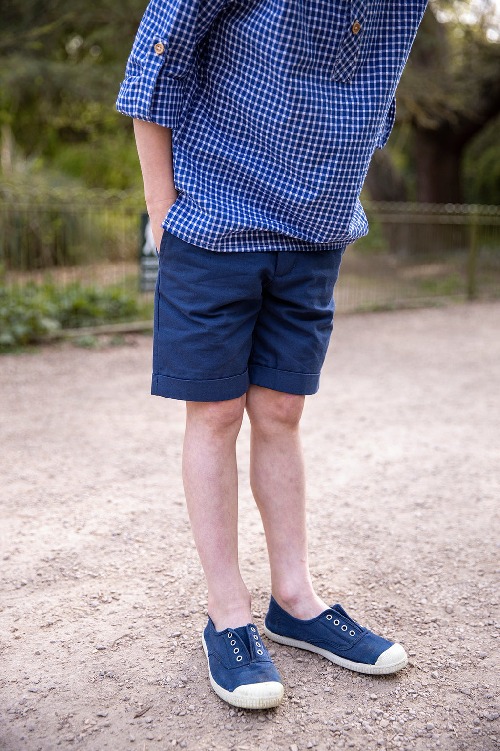Paul Boy Shorts - Navy